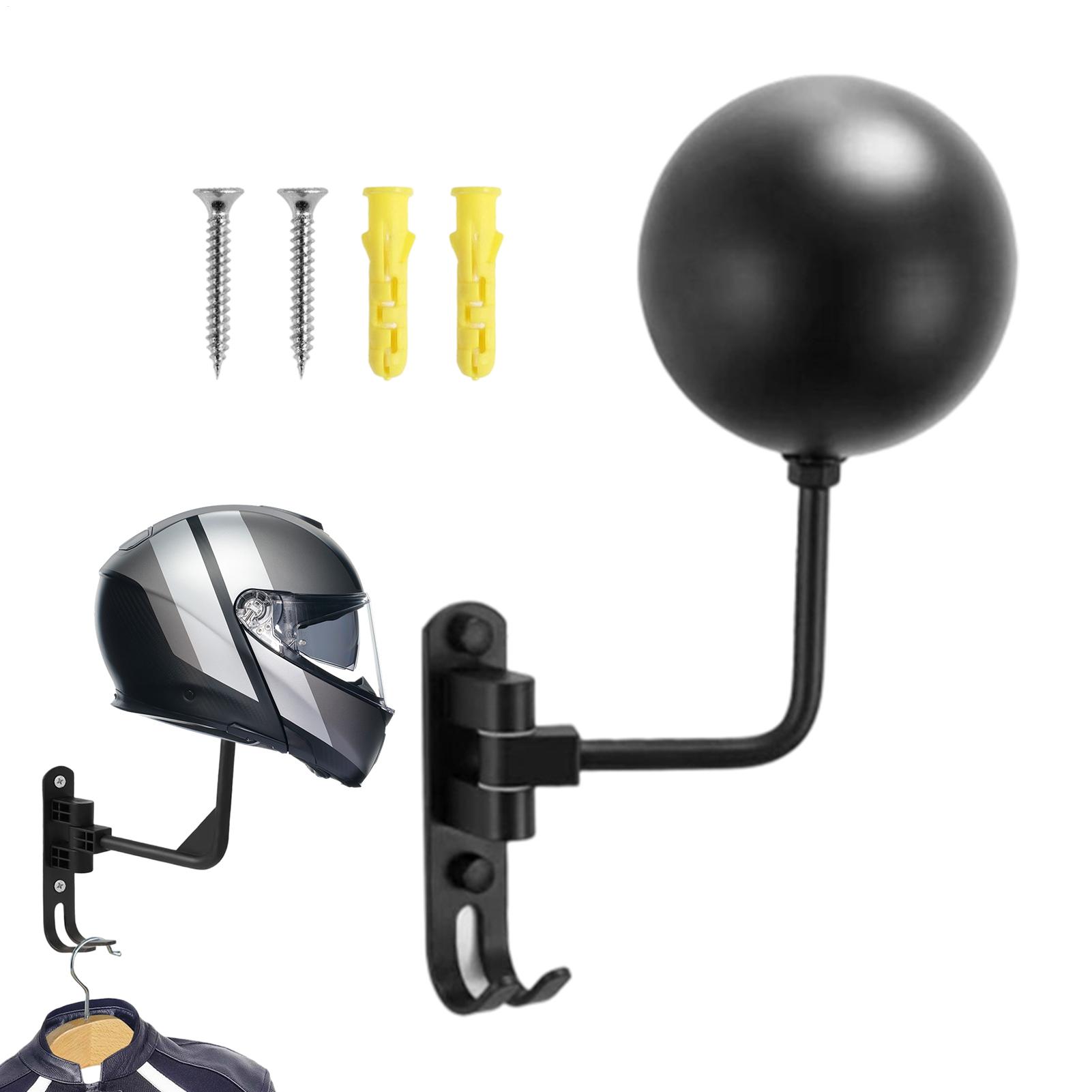 Motorcycle Gear Organizer - 오토바이 헬멧 랙 벽걸이형 정리대 헬멧