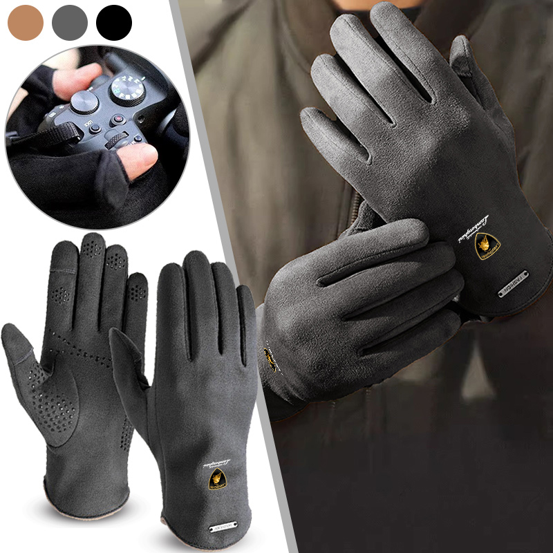 Motorcycle Gear Gloves - StickerWarm 운전 오토바이 라이딩 람보르기니 LP570