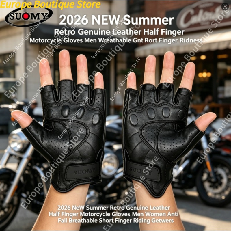 Motorcycle Gear Gloves - 하프 핑거 오토바이 장갑 남성 여성을