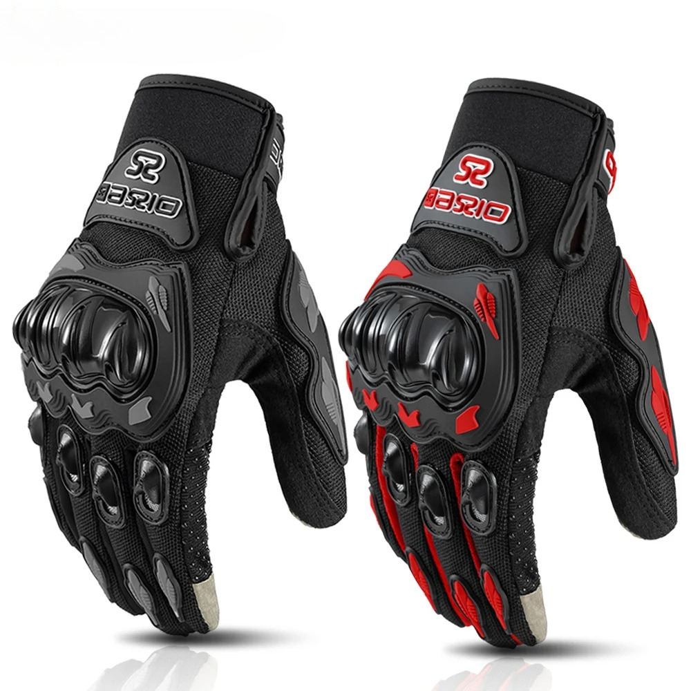 여름용 통기성 풀핑거 오토바이 장갑 미끄럼 방지 내마모 - Motorcycle Gear Gloves 리뷰 및 가격