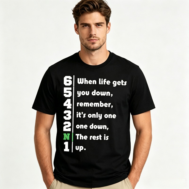 1N23456 라이더를 위한 라이프 쿼트 그래픽 티셔츠 - Motorcycle Gear Quotes 리뷰 및 가격