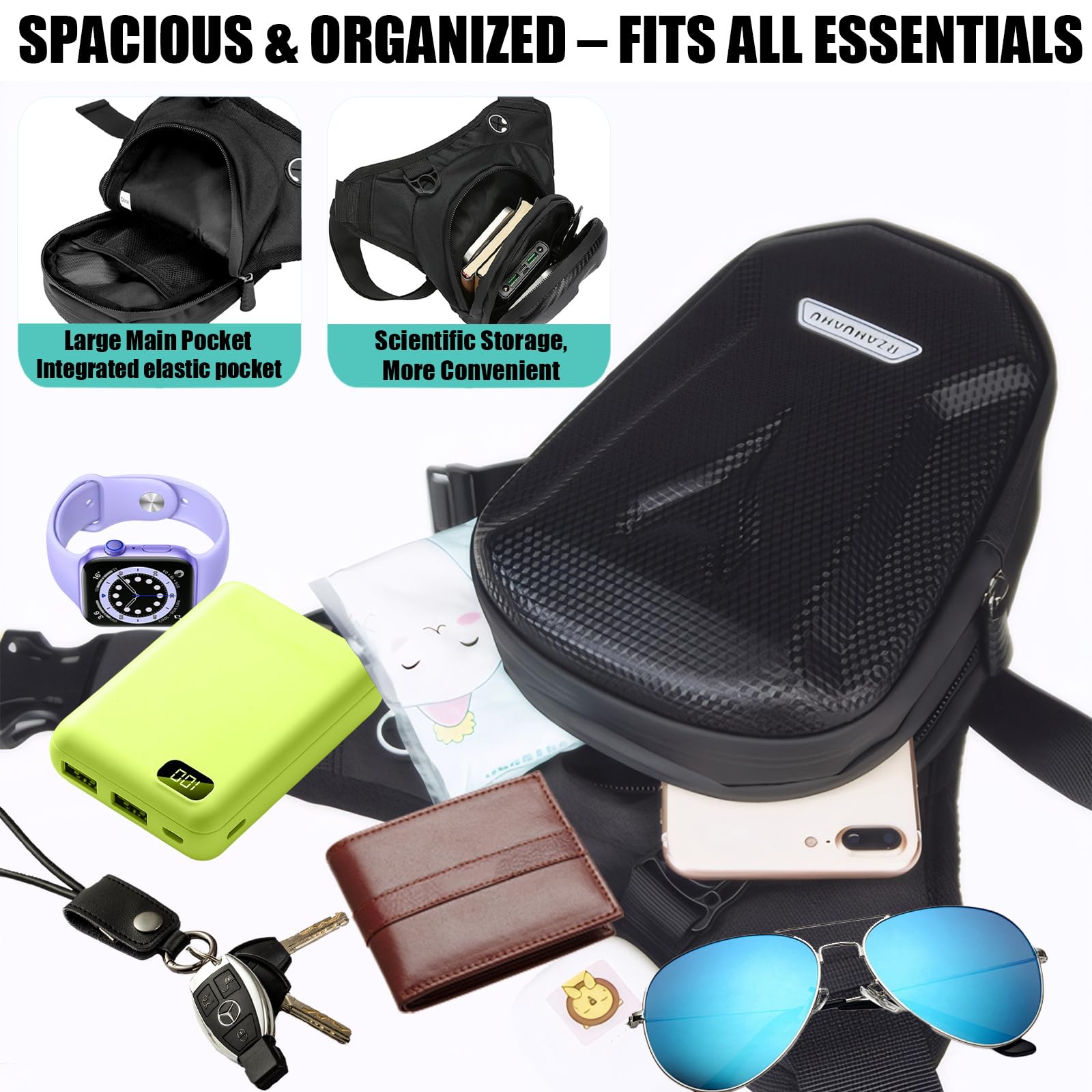 방수 오토바이 드롭 레그 백 다기능 허벅지 허리 팩 크 - Motorcycle Gear Organizer 리뷰 및 가격