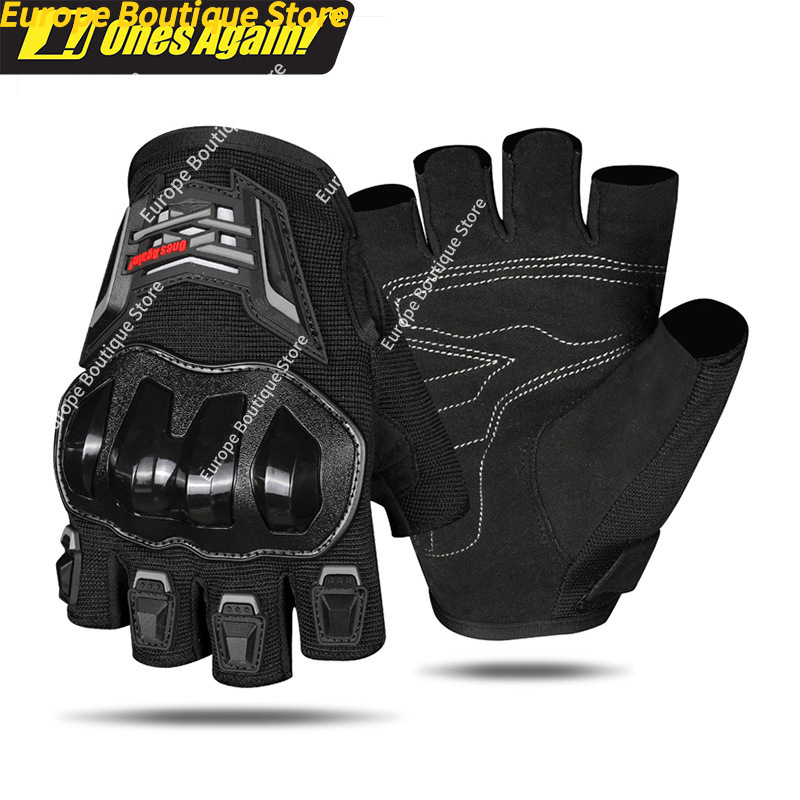 여름용 통기성 하프핑거 오토바이 장갑, 낙상 방지, 미 - Motorcycle Gear Gloves 리뷰 및 가격