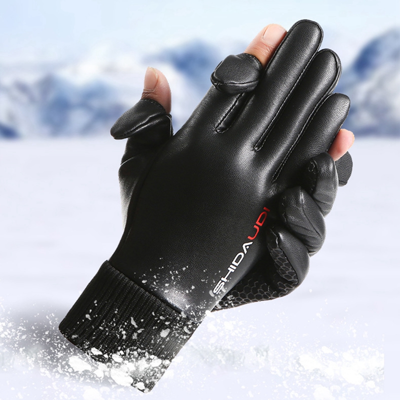 오토바이 양털 안감 열 장갑 터치 스크린 방수 전체 손 - Motorcycle Gear Gloves 리뷰 및 가격